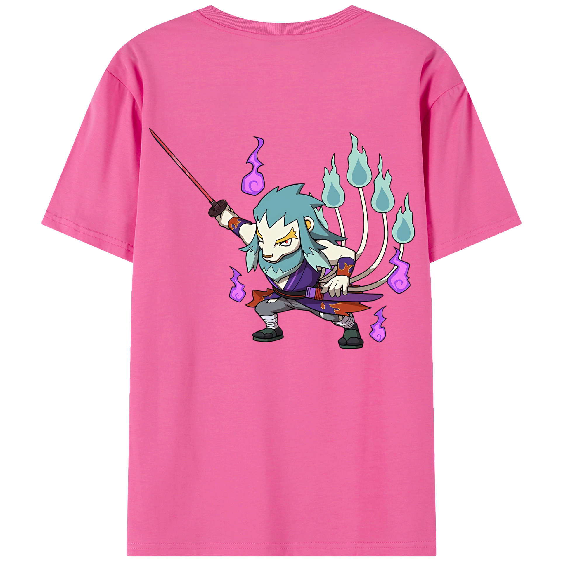 （画像用） 妖怪ウォッチ Yo-kai Watch レディース半袖Tシャツ(バックプリント)